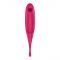 Вібратор для клітора з вакуумною стимуляцією Satisfyer Twirling Pro Red