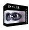 Металева анальна пробка з кристалом Dorcel Diamond Plug Black L