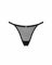 Прозорі стрінги із мереживом Obsessive Celia Noir thong XL