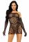 Leg Avenue 2 PC Tube dress and gloves OS Black