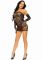 Leg Avenue 2 PC Tube dress and gloves OS Black