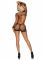 Leg Avenue Cut Out mini dress OS Black