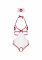 Костюм медсестри Leg Avenue Naughty Nurse, one size, боді та шапочка