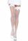 Панчохи-сітка з атласним бантиком Leg Avenue Fishnet Thigh Highs With Bow One size, White