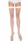 Панчохи-сітка Leg Avenue Fishnet Thigh Highs One size, White, дрібна сітка