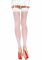 Прозорі панчохи зі швом Leg Avenue Sheer backseam stockings White, one size