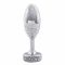 Металева анальна пробка DOXY Butt Plug RIBBED, ребриста, діаметр 3,3 см