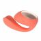 Смарт-вібратор LELO Ida Wave Coral Red, вагінально-кліторальний, технологія WaveMotion, 2 мотори