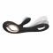 Вібратор-кролик LELO Soraya Wave Black, манливі рухи стовбура