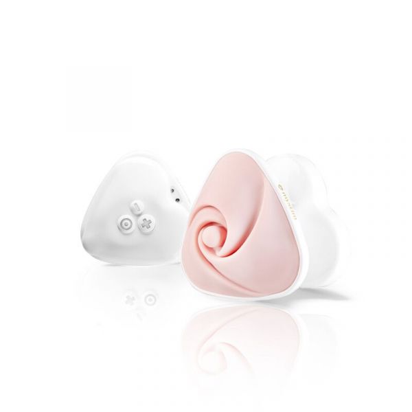 Вібратор для клітора Mystim Heart´s Desire White, 8 режимів, дуже потужний
