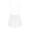 Пеньюар і трусики Obsessive Heavenlly babydoll & thong XL/2XL
