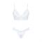 Еротичний комплект Obsessive Heavenlly 2-pcs set XS/S, бюстгальтер і танга