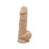 Фалоімітатор з вібрацією SilexD Norman Vibro Flesh (Model 1 size 8,5") + LRS, діаметр 5 см