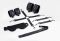 Набір Feral Feelings BDSM Kit 5 Black, наручники, поножі, хрестовина, маска, падл