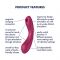 Вакуумний стимулятор з вібрацією Satisfyer Curvy Trinity 1 Red, іграшка 3в1