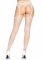 Панчохи-сітка Leg Avenue Net stockings with garter belt One size White, пояс, підв’язки