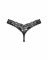 Мереживні стрінги Obsessive Donna Dream thong XS/S Black, низька посадка