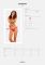 Мереживні стрінги Obsessive Lacelove thong XL/2XL Red, низька посадка