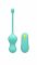 Віброяйце для точки G з пультом керування Romp Cello Light Teal, водонепроникне