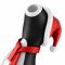 Вакуумний кліторальний стимулятор Satisfyer Penguin Holiday Edition, у шапочці та шарфі