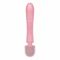 Вібратор-кролик з вібромасажером Satisfyer Triple Lover Pink, 3 мотори