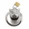 Клітка для пеніса Master Series: Tiger King Cock Cage With Lock, три кільця, замок, три ключі