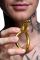 Ерекційне кільце з головою кобри Master Series: Cobra King Golden Cock Ring