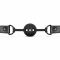 Повітропроникний кляп Bedroom Fantasies: Breathable Silicone Ball Gag, чорний