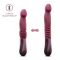 Пульсатор для точки G Blush Temptasia – Trixie Thrusting Dildo – Wine Red, 3 швидкості