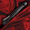 Пульсатор Blush Temptasia – Lazarus Thrusting Dildo – Black, ребристий стовбур, 3 швидкості
