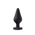Анальна пробка Blush Temptasia – Fuck Me Anal Plug – Black, основа у вигляді сердечка