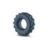 Ерекційне кільце-шина Boners Tire Cock Ring – Grey, внутрішній діаметр 2,5 см