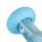 Скляний дилдо Gildo Ocean Ripple, об’ємна головка, ідеально для точки G