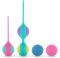 Набір вагінальних кульок PMV20: Vita – Kegel Ball Set, маса 40, 50, 60 г, два тримачі