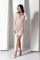 Напівпрозора мінісукня Passion BS101 One Size, white, рукава-мітенки