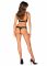 Комплект Obsessive Roxelia 2-pcs crotchless set XS/S