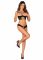 Комплект Obsessive Roxelia 2-pcs crotchless set M/L
