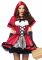 Еротичний костюм Червоної шапочки Leg Avenue Gothic Red Riding Hood L, сукня, накидка