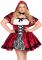 Еротичний костюм Червоної шапочки Leg Avenue Gothic Red Riding Hood 1X–2X, сукня, накидка