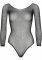 Сітчасте боді зі стразами Leg Avenue Crystalized fishnet bodysuit Black One Size