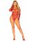 Сітчасте боді зі стразами Leg Avenue Crystalized fishnet bodysuit Red One Size