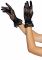 Короткі рукавички Leg Avenue Floral lace wristlength gloves Black