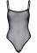 Еротичне боді Leg Avenue Cami bodysuit with thong Black XL, на бретелях