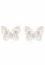 Пестис-метелики з кристалів Leg Avenue Chrysallis nipple sticker, наліпки, світяться у темряві