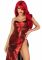 Еротична сукня Leg Avenue Shimmer bodysuit with skirt M