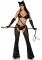 Еротичний костюм кішечки-пані Leg Avenue Mistress Kitty XS, рукавички, комбінезон, маска