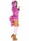 Комбінезон-костюм кішечки Leg Avenue Comfy Cheshire XS, з капюшоном