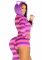 Комбінезон-костюм кішечки Leg Avenue Comfy Cheshire M, з капюшоном