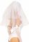 Фата нареченої Leg Avenue Tiered bridal veil O/S Whie