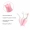 Ультразвуковий вібратор для клітора Otouch Bloom Ultrasonic Clitoris, 2 дод. насадки